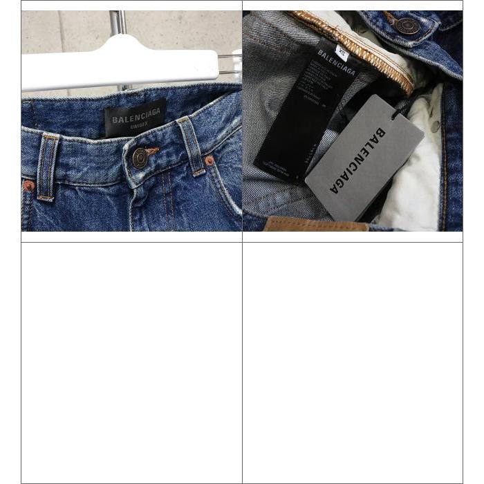 正規品 バレンシアガ バギーデニム ルーズフィット ジーンズ BALENCIAGA - 正規品 バレンシアガ バギーデニム ルーズフィット