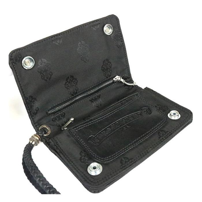 CHROME HEARTS 銀座店 クロムハーツ 美品 2ZIP ウォレット ストラップ 