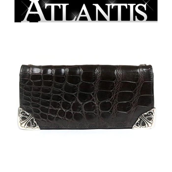 クロムハーツ アリゲーターシングルフォールド ウォレット