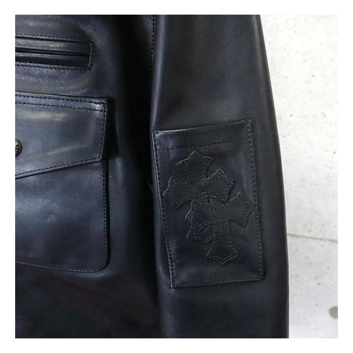 CHROME HEARTS 銀座店 クロムハーツ KB-24 クロスパッチ レザー CHROME HEARTS 銀座店 クロムハーツ KB-24 クロスパッチ レザー