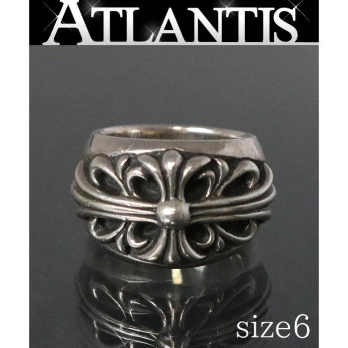 CHROME HEARTS 銀座店 クロムハーツ フローラルクロス リング 指輪 