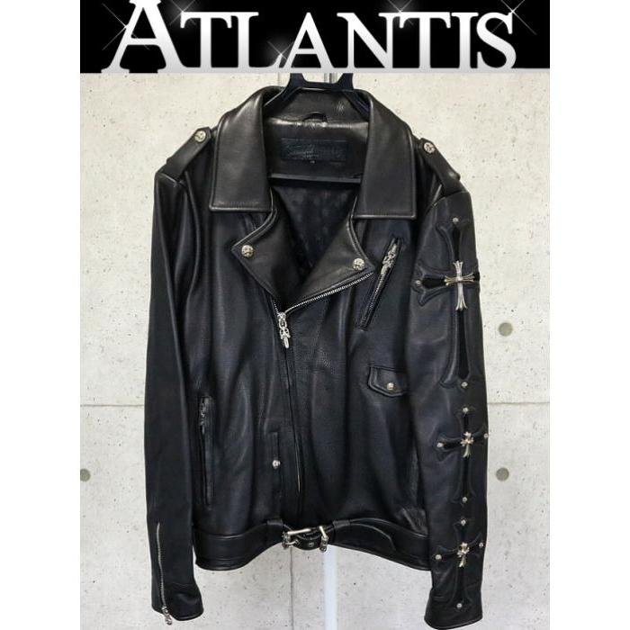 CHROME HEARTS 銀座店 クロムハーツ 新品 SLUFF LTHR ライダース CHROME HEARTS 銀座店 クロムハーツ 新品 SLUFF LTHR ライダース