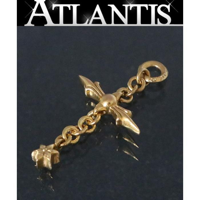 CHROME HEARTS 銀座店 クロムハーツ 22K ローリークロス チャーム 