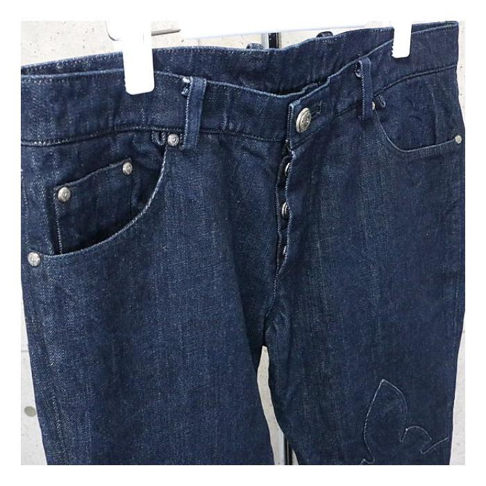 クロムハーツ ブルー デニム ジーンズ パンツ 30 インディゴ