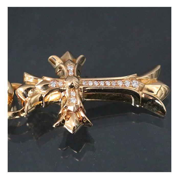 CHROME HEARTS（クロムハーツ） 銀座店 新品 22K ダブルCHクロス With