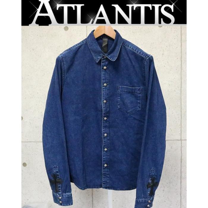 銀座店 クロムハーツ LOOSEEND ルーズエンド デニムシャツ ジャケット  