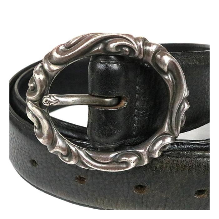 CHROME HEARTS 銀座店 クロムハーツ 1.5 スクロール ベルト レザー  