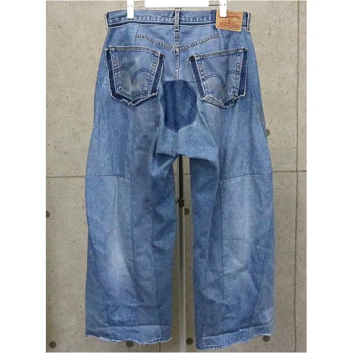 READY MADES（レディメイド） 銀座店 SALE 解体再構築 ワイド デニム 