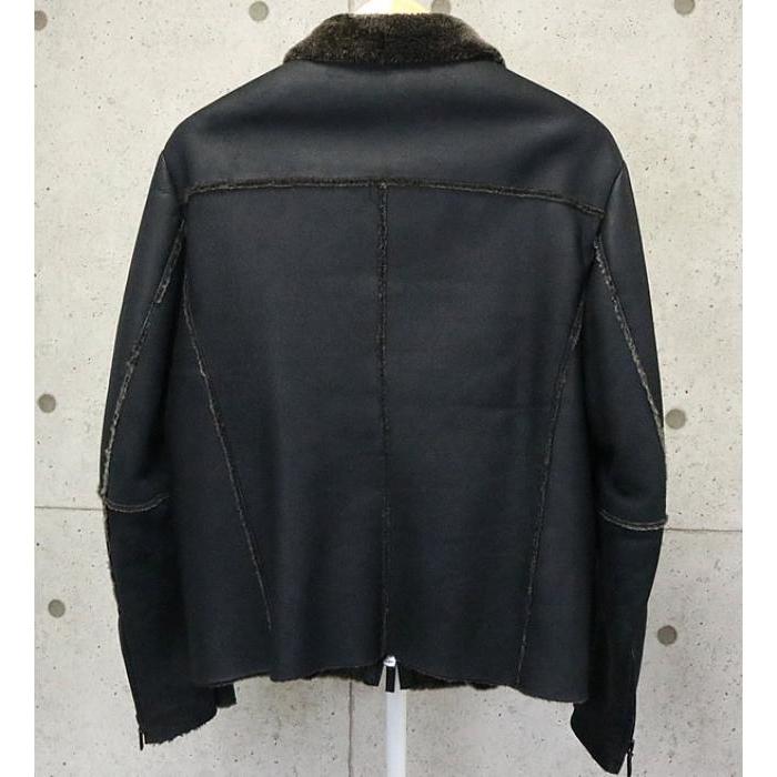 EMPORIO ARMANI 銀座店 ジョルジオアルマーニ ムートン ジップ