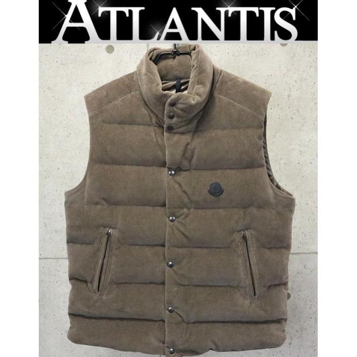 モンクレール コーデュロイ ダウンベスト　ブラウン　MONCLER MONCLER〉暖かさと洒落感を両立させるダウンベストACRAB｜ビームス