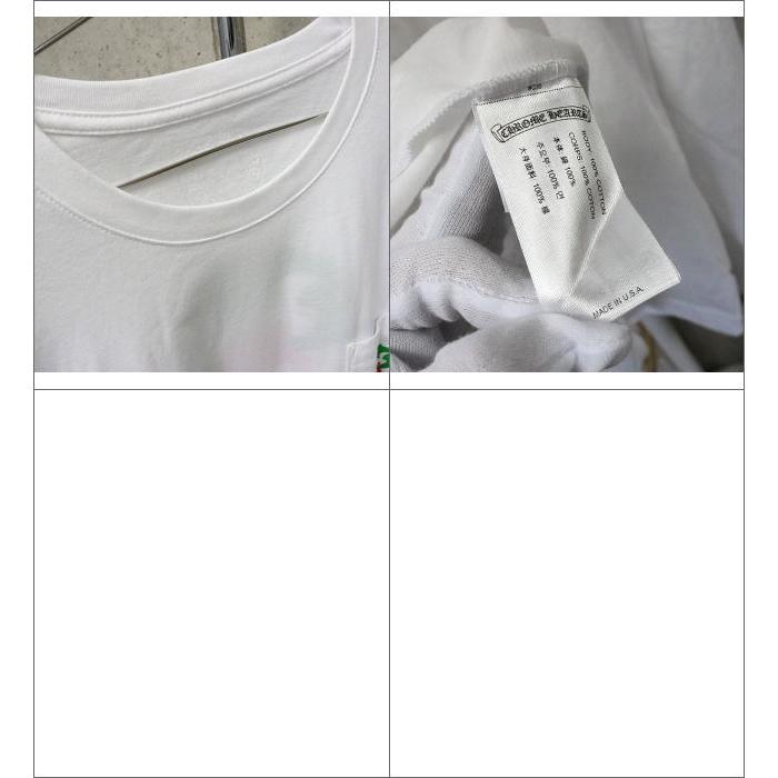 本物クロムハーツラッシュガードL白ロンTシャツ水着ウェットスーツパーカーパンツ CHROME HEARTS クロムハーツ ラッシュガード ロンT シャツ
