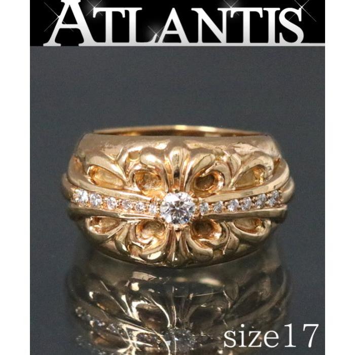 CHROME HEARTS（クロムハーツ） 銀座店 22K フローラルクロス リング