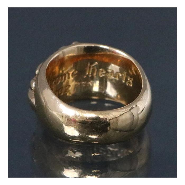 CHROME HEARTS（クロムハーツ） 銀座店 22K フローラルクロス リング