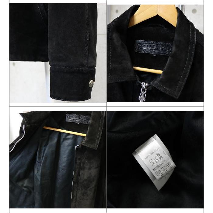 CHROME HEARTS（クロムハーツ） 銀座店 スエード ダブルジップ レザー
