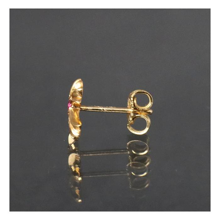 CHROME HEARTS（クロムハーツ） 銀座店 22K CHクロス スタッド ピンク 