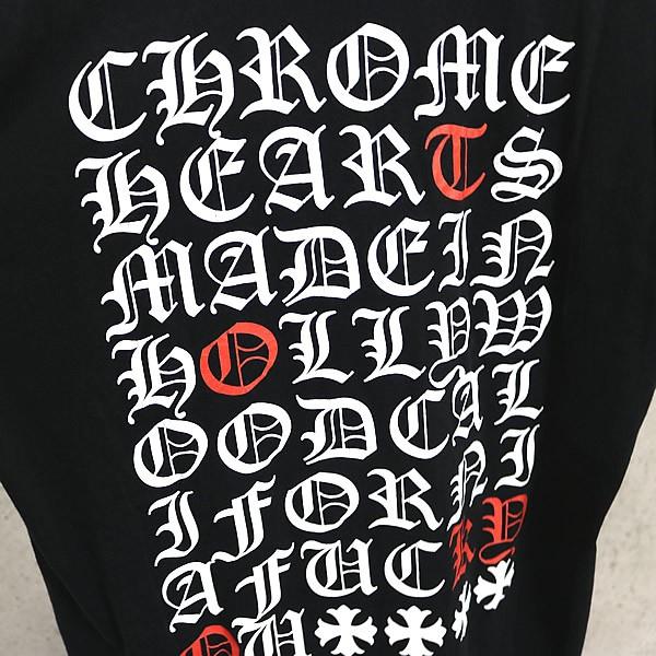CHROME HEARTS 銀座店 クロムハーツ バックプリント 総ロゴ Tシャツ 