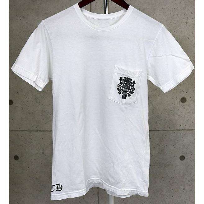CHROME HEARTS クロムハーツヴァインダガー 刺繍 半袖 Tシャツ白S