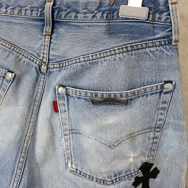 CHROME HEARTS 銀座店 クロムハーツ リーバイス501 クロスボタン