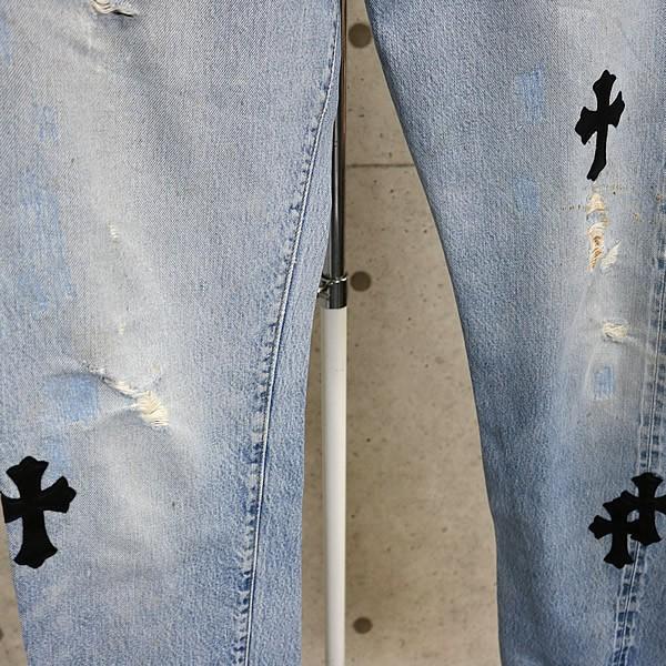 CHROME HEARTS 銀座店 クロムハーツ リーバイス501 クロスボタン