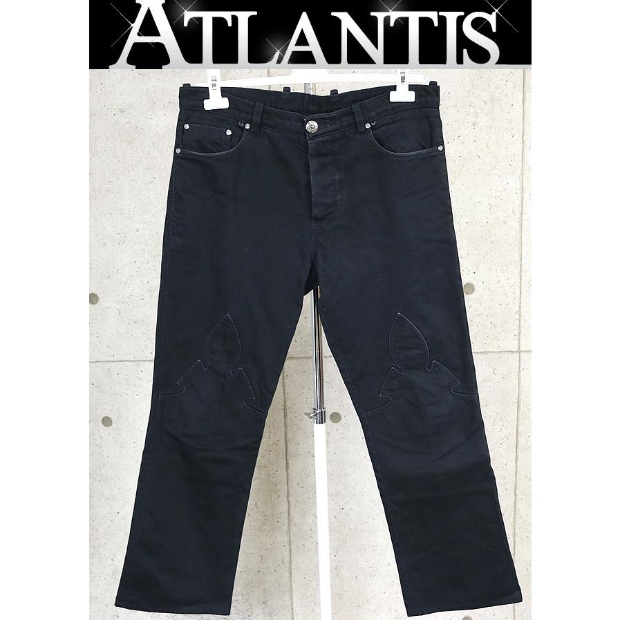 CHROME HEARTS 銀座店 クロムハーツ フレアニー ブラック デニムパンツ
