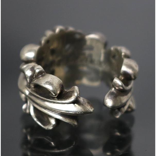 ✳︎ 国内正規品 クロムハーツ ダブルフローラルクロスリング 23号 ✳︎ CHROME HEARTS 銀座店 クロムハーツ ダブルフローラルクロス