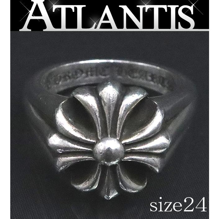 a*p様 CHROME HEARTSラージCHプラスカットアウトリングシルバー9 クロムハーツ リング/指輪（Chrome Hearts）カットアウト CHプラス