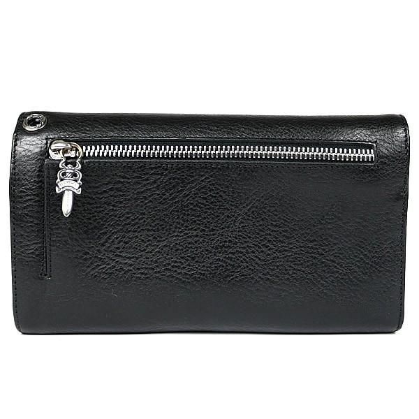 CHROME HEARTS 銀座店 クロムハーツ 新品 ウェーブ ウォレット クロス  