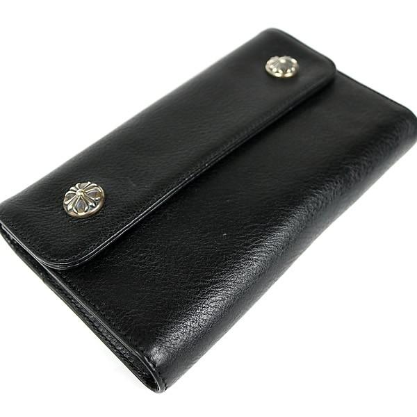 CHROME HEARTS 銀座店 クロムハーツ 新品 ウェーブ ウォレット クロス