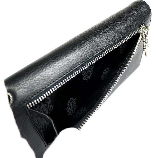 CHROME HEARTS 銀座店 クロムハーツ 新品 ウェーブ ウォレット クロス