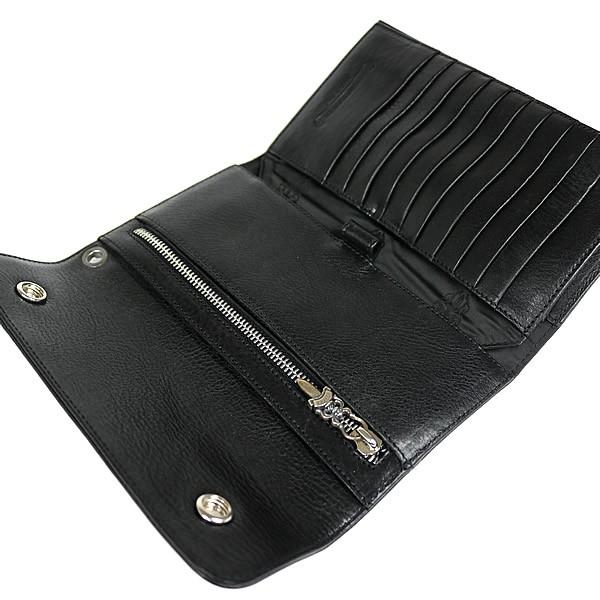 CHROME HEARTS 銀座店 クロムハーツ 新品 ウェーブ ウォレット クロス  