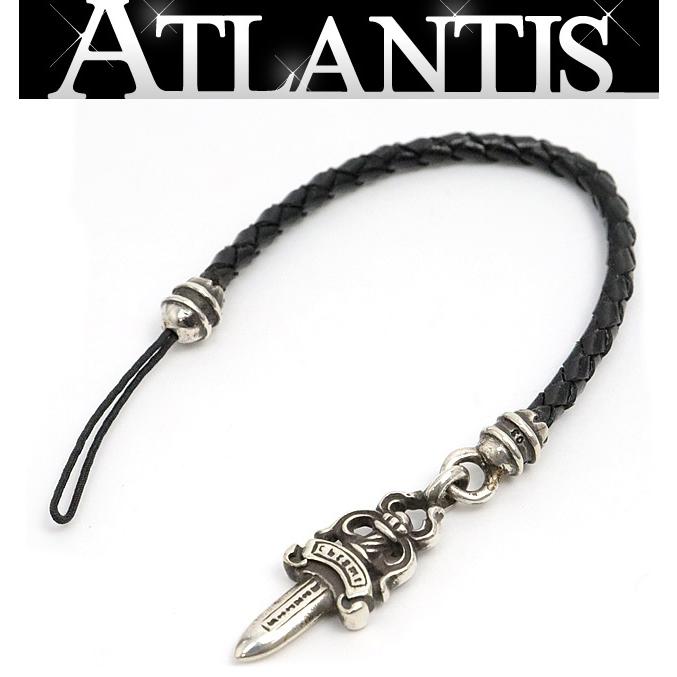 CHROME HEARTS 銀座店 クロムハーツ ダガー フォンストラップ レザー