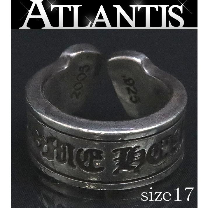 クロムハーツ ラージ スクロールラベル リング シルバー SV925 約17号 24004365_01.jpg