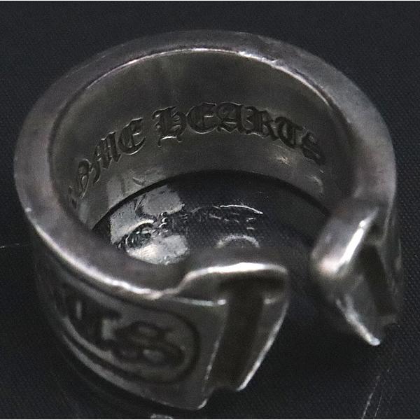 クロムハーツ ラージ スクロールラベル リング シルバー SV925 約17号 6EB3u05Vb1ePUpEg98YNNbxf3ABHF5