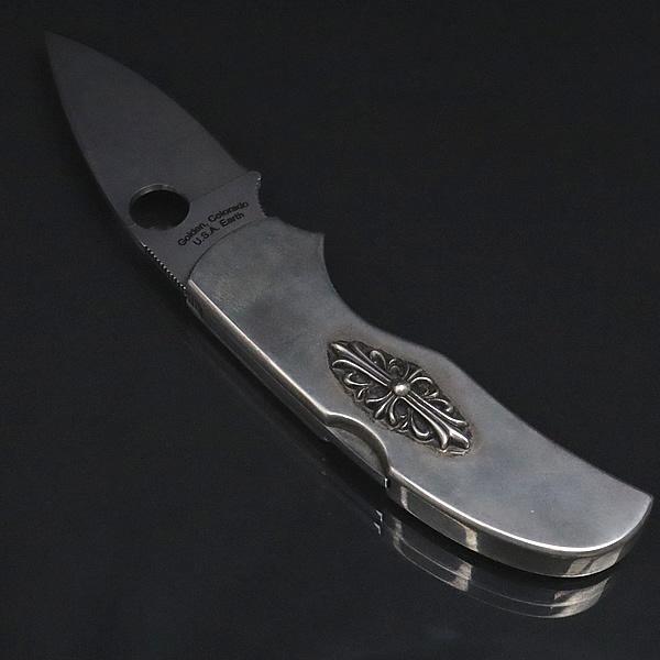 chrome hearts シルバー　ナイフ CHROME HEARTS 銀座店 クロムハーツ スパイダルコ ナイフ フローラル