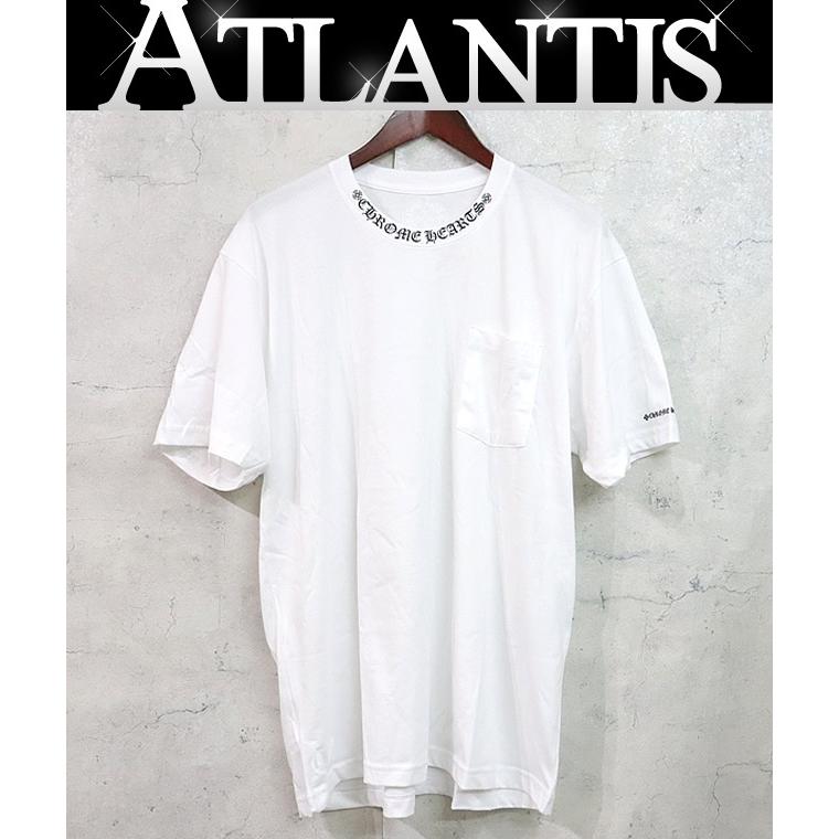 CHROME HEARTS 新宿店 クロムハーツ 新品 袖×ネック ロゴプリント T