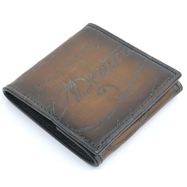 ベルルッティBerluti ケース小銭入れレザー カリグラフィー オリジン Berluti 銀座店 ベルルッティ オリジン コインケース カリグラフィ