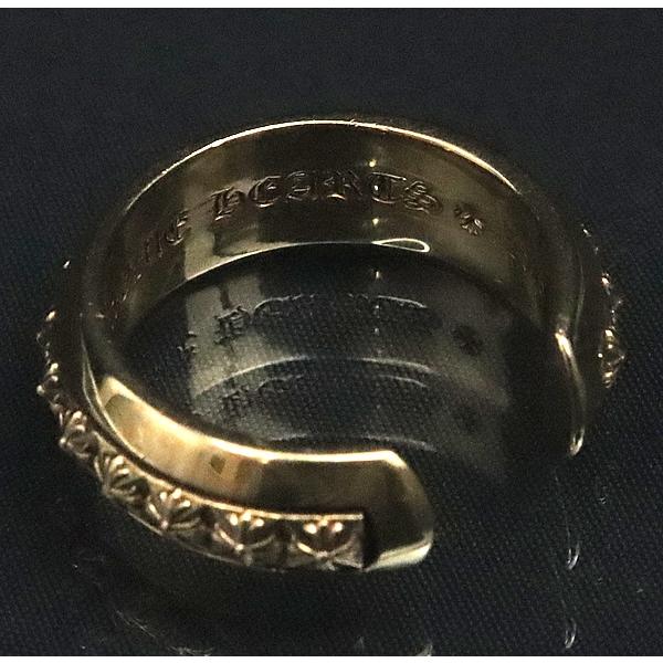 CHROME HEARTS 銀座店 クロムハーツ 22K オープンバンド CHプラス