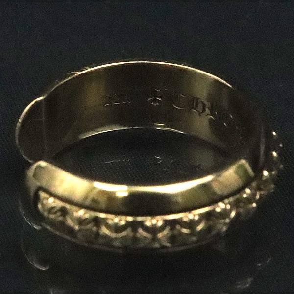 CHROME HEARTS 銀座店 クロムハーツ 22K オープンバンド CHプラス