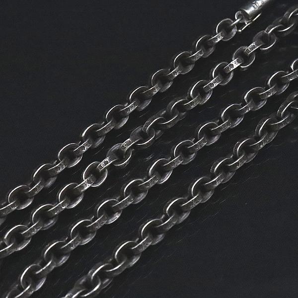 CHROME HEARTS 925シルバー ネックレス Chrome Hearts 925 シルバー サーキュラー ロブスター バックル