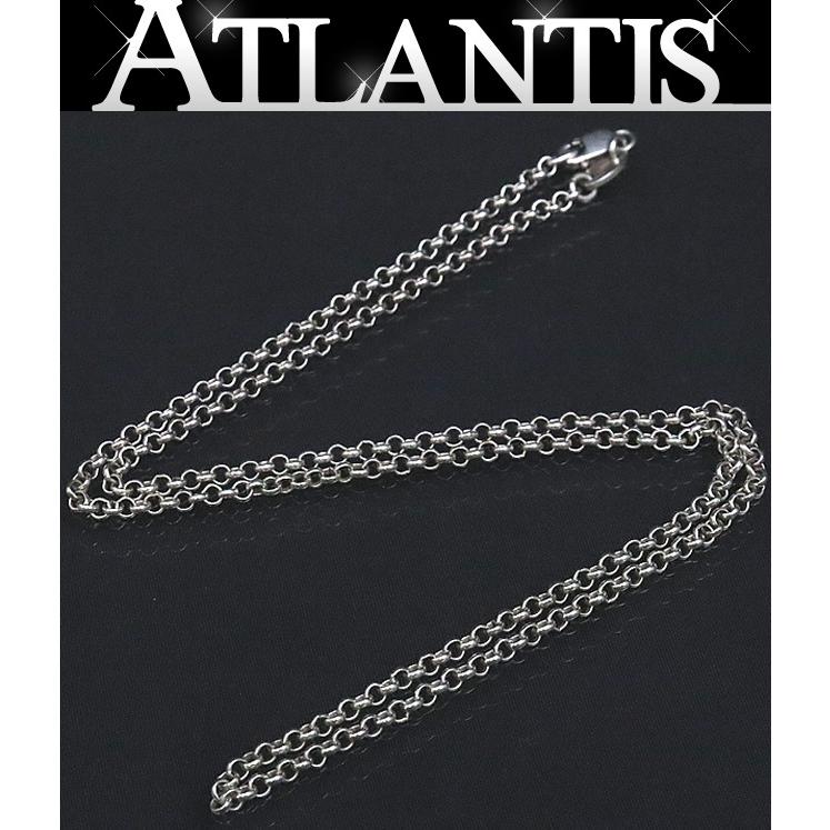 CHROME HEARTS シルバー チェーンネックレス CHROME HEARTS 銀座店 クロムハーツ ロールチェーン ネックレス