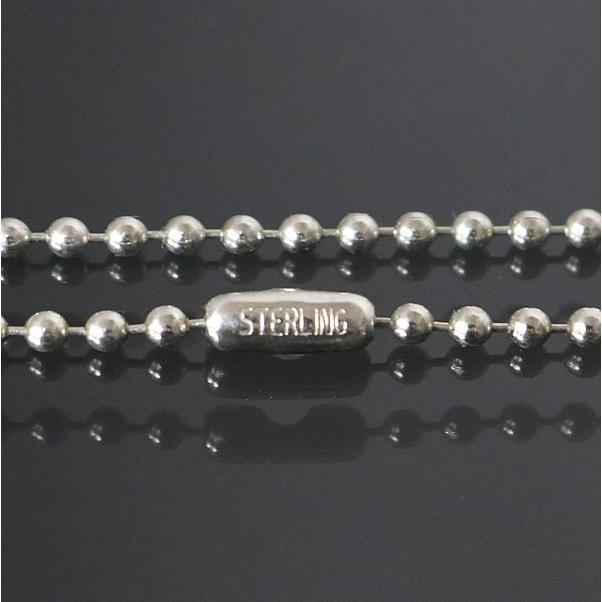 CHROME HEARTS シルバー チェーンネックレス CHROME HEARTS SILVER BALL CHAIN NECKLACE シルバー ボール