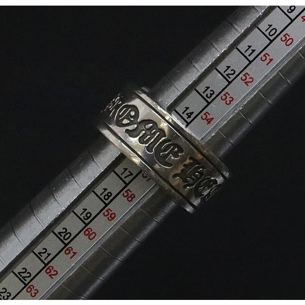 CHROME HEARTS 銀座店 クロムハーツ ラージ スクロールラベル リング