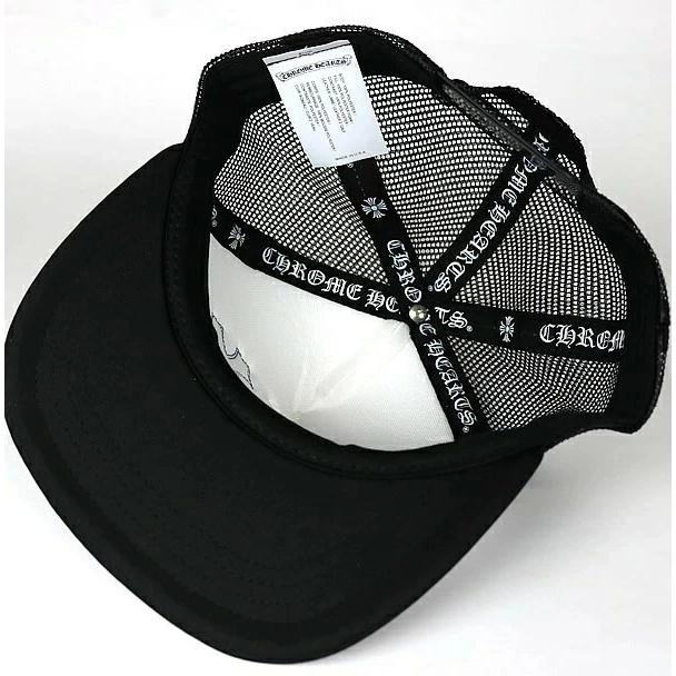 【在庫処分大セール！】CHROME HEARTS 新宿店 クロムハーツ 新品 オンライン限定 クロスパッチ トラッカーキャップ メンズ SV925 黒/マルチカラー 30239の画像