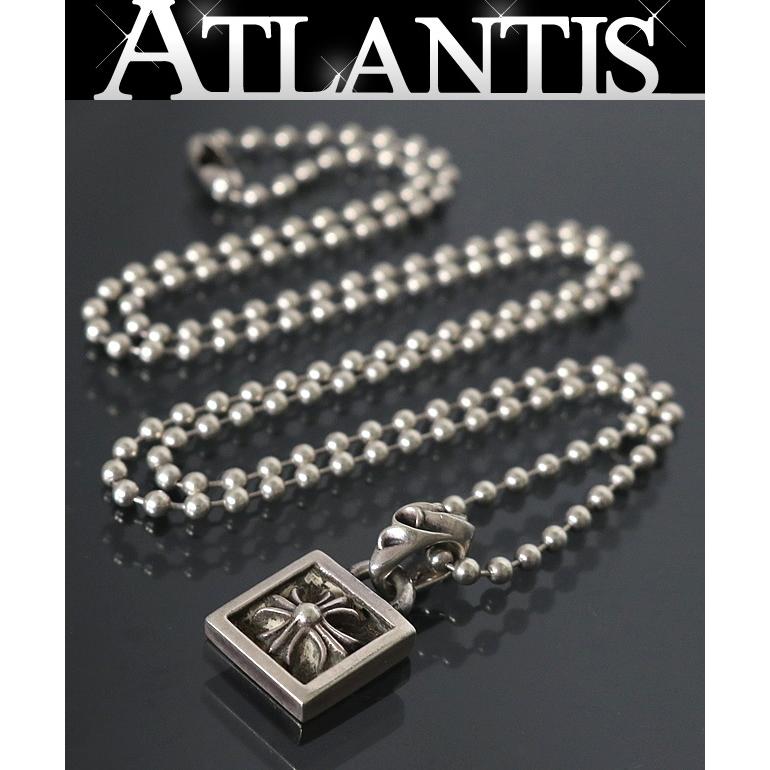 クロムハーツ　フレームドCHプラスチャーム　（純正シルバーボールチェーン付） クロムハーツフレームドCHプラスチャーム|クロムハーツ通販専門