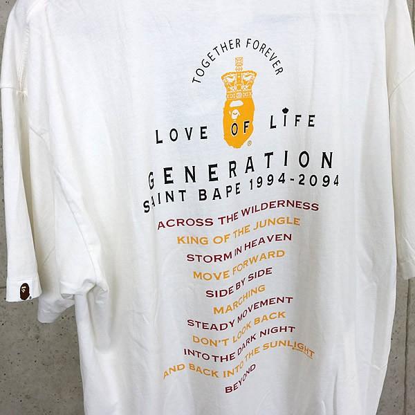 SAINT MICHAEL 銀座店 セント マイケル 新品 25FW ×APE BAPE _SS TEE