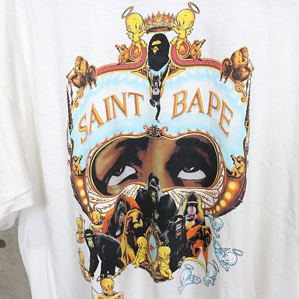 SAINT MICHAEL 銀座店 セント マイケル 新品 25FW ×APE BAPE _SS TEE