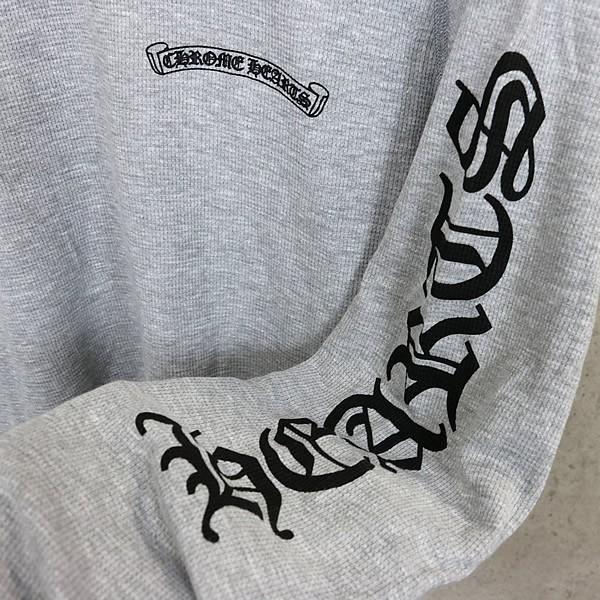 CHROME HEARTS 銀座店 クロムハーツ 未使用 袖英字×スクロールラベル
