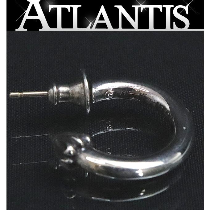 Chrom hearts フープピアス　片耳 CHROME HEARTS 銀座店 クロムハーツ プレーン フープ ピアス