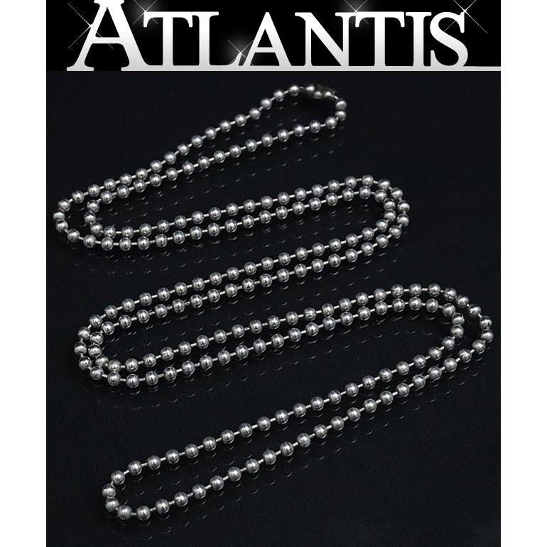 CHROME HEARTS 新宿店 クロムハーツ ボールチェーン ネックレス 76cm