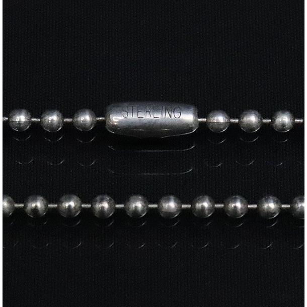 美品 CHROME HEARTS シルバー ボールチェーン ネックレス 45cm CHROME HEARTS（クロムハーツ） CHROME HEARTS SILVER BALL CHAIN